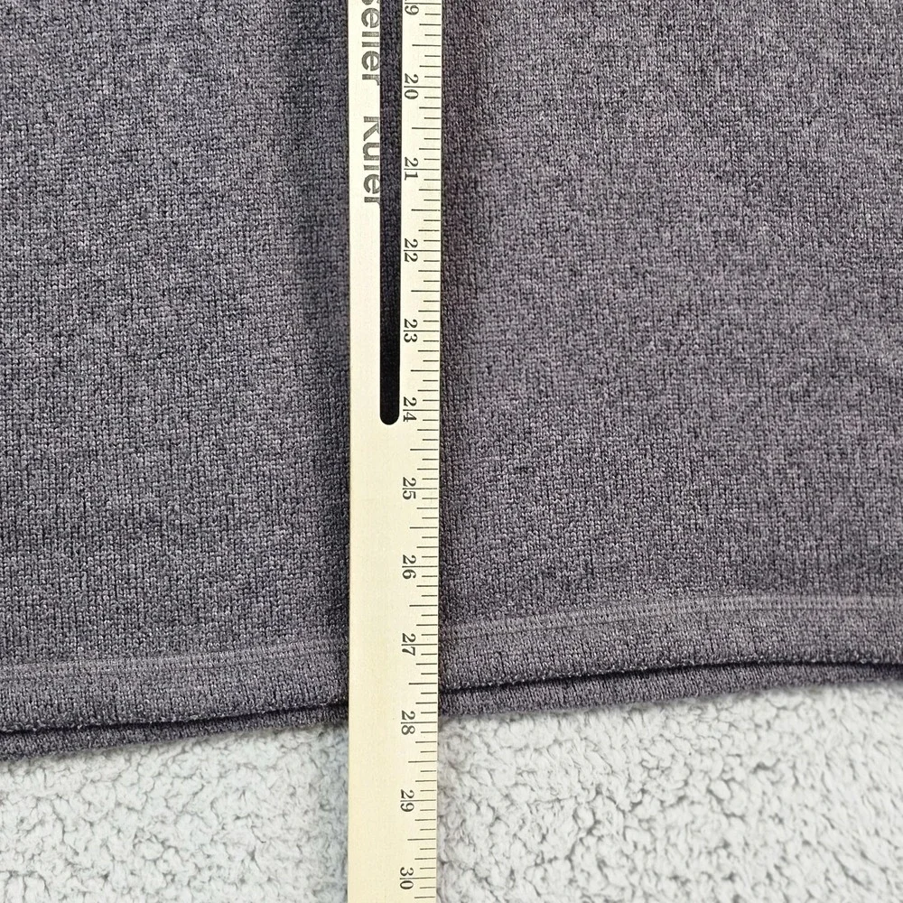 The North Face Pullover Mens XL Gray Fleece 1/4 Zip Long Sleeve Thermal‎ Top